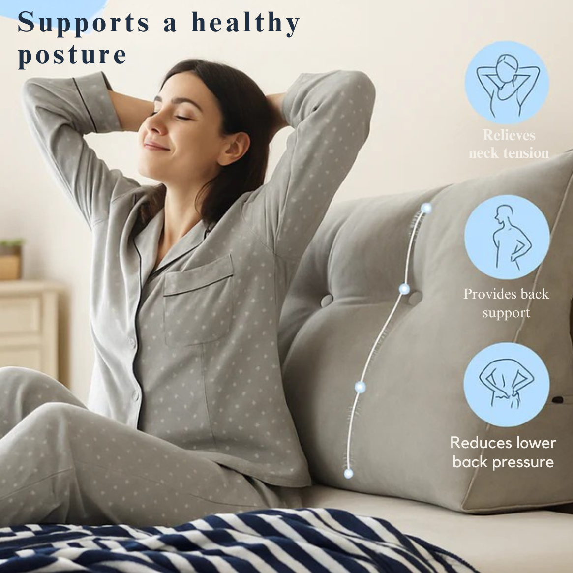 Luxorelax™ - Orthodesign Comfort Cushion