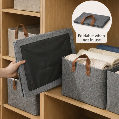 BoxyTidy™ – Space-Saving Collapsible Storage with a Stylish Twist
